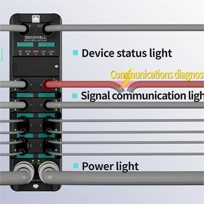 주문 디코웰 SD 시리즈 IP67 I/O 모듈 무선 원격 IO IO 링크 마스터 모듈 online manufacture