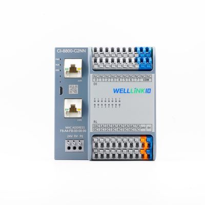 주문 디코웰 CC-Link 즉 필드 기본 I/O 모듈 8di8do PLC IO 모듈 ODM CI-8800-C2NN online manufacture