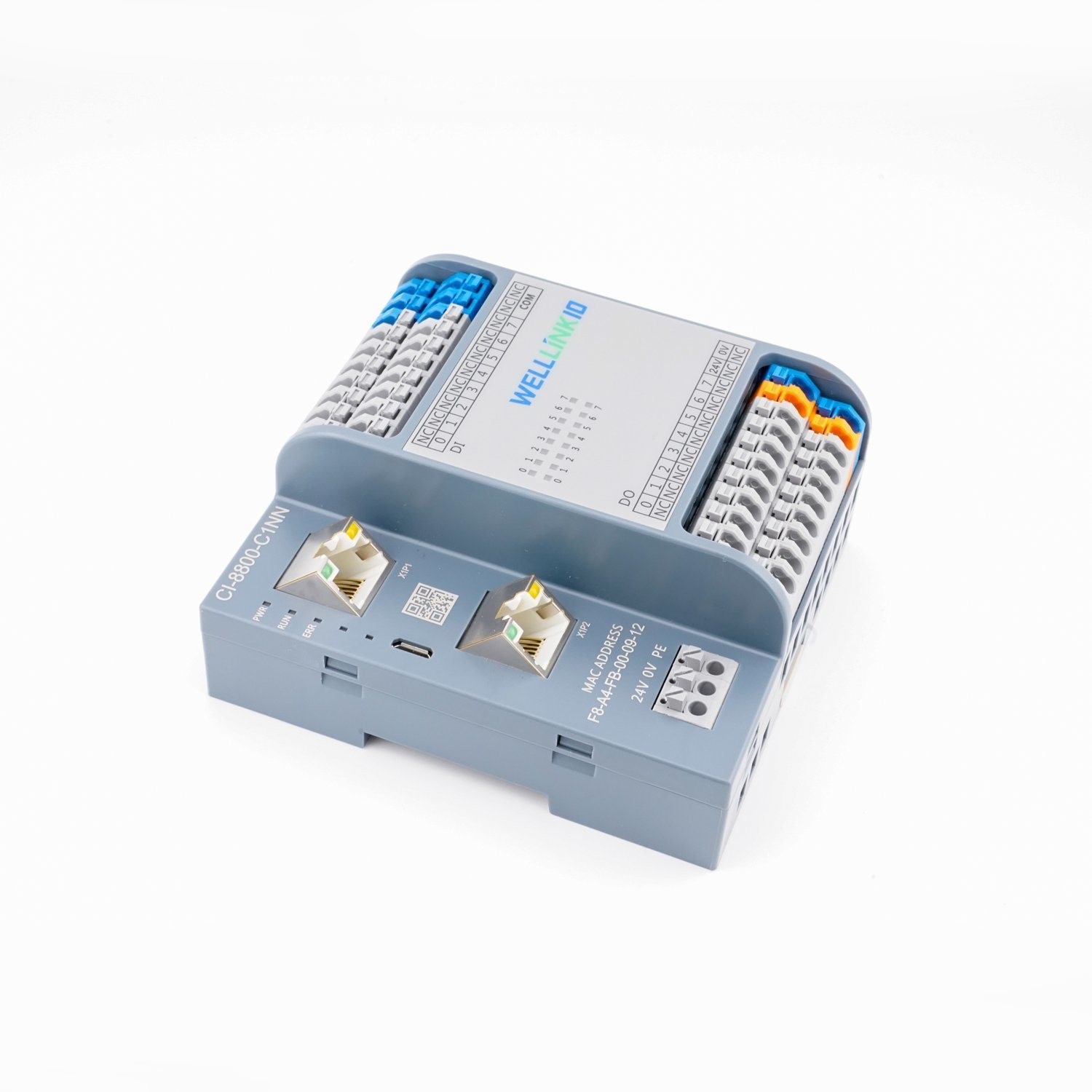 CC-Link Ie Field Basic Remote I/O Module 8di 8do 입력 양방향 출력 PNP PLC용